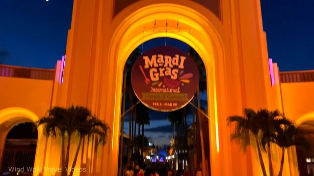 [4K] Universal Studios CityWalk Orlando Florida USA Night Walking Tour Vlog & Vacation Travel Guide смотреть онлайн