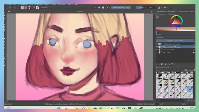 Рисую В Стиле @geexy | Как Я Начала рисовать | Про Рину (Гигси) смотреть онлайн