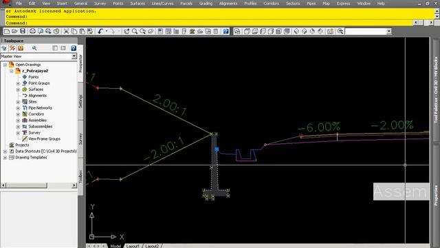 ?Part 14/15 | AutoCAD Civil 3D | Roundabout Interchanges Retaining Wall Bridge смотреть онлайн