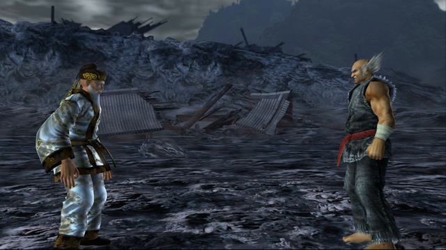 Tekken 5 - Wang Story battle cutscenes by default camera смотреть онлайн