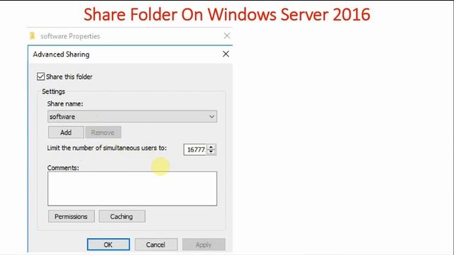 12 How to Share Folder Explained | Workgroup Networking | Windows Server 2016 Tutorial смотреть онлайн