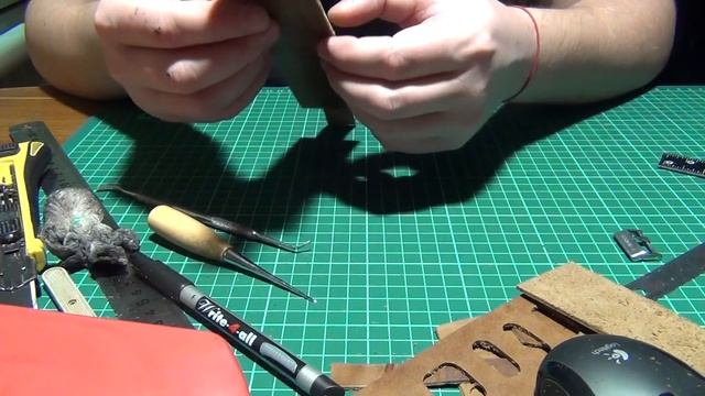 Кожаный браслет своими руками. смотреть онлайн