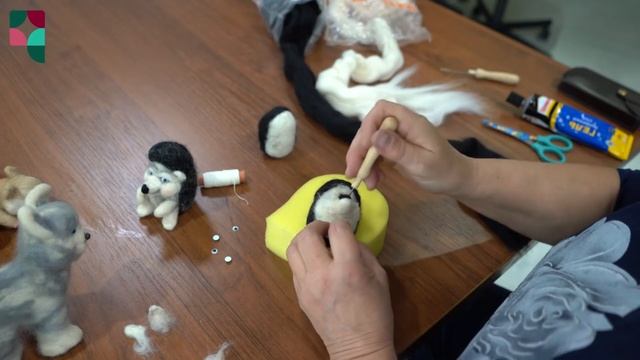 Мастер-класс: валяем ежика из шерсти | ЦМД 