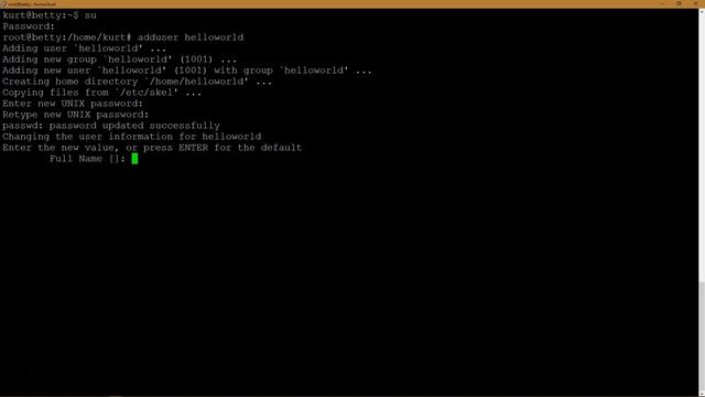 How to Add a User in Ubuntu - Linux, Debian, Red Hat смотреть онлайн