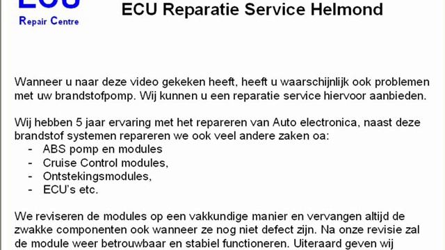 Dieselpomp reparatie Opel Audi VP30 VP44 defect uitbouwen 0281001827 0470504004 0470504003 ECU-rc смотреть онлайн