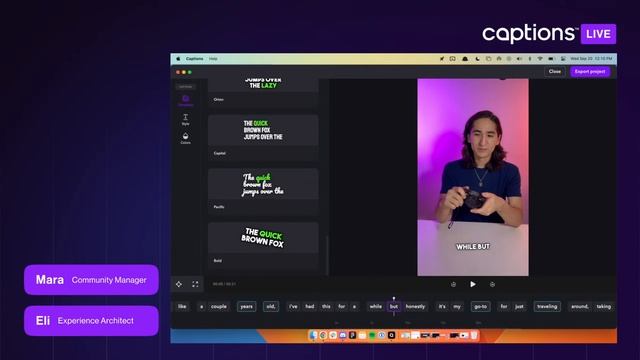 ? [Captions: LIVE] Mac App Demo and Q&A смотреть онлайн