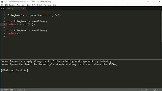 Python Programming Series (Files 1): Reading from a file смотреть онлайн