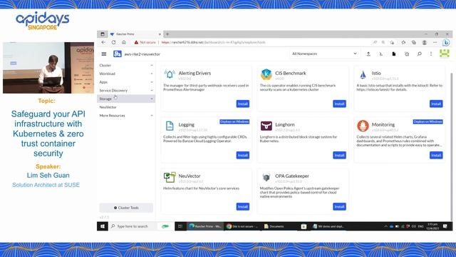 Apidays Singapore 2023 - Safeguard your API Infrastructure with Kubernetes. смотреть онлайн
