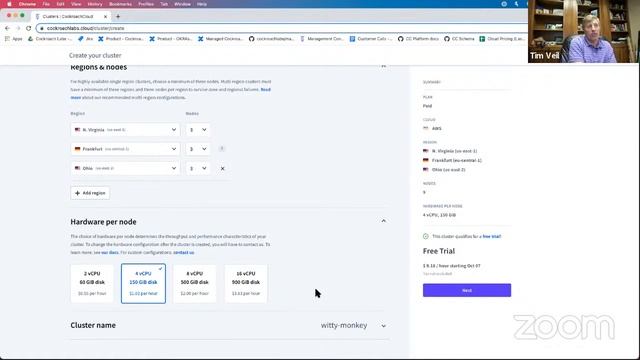 Why use a Self Service Multi-Region instance of CockroachDB смотреть онлайн
