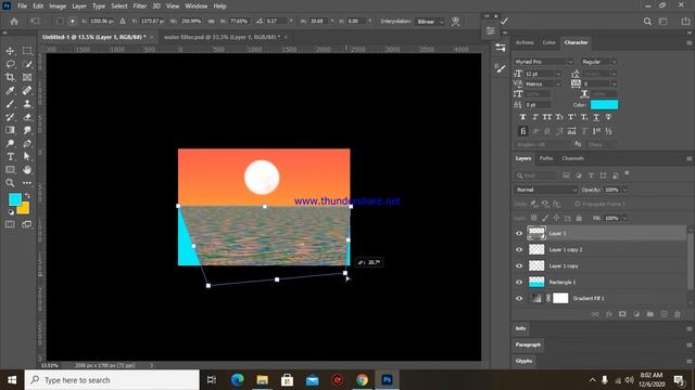 Art brush paint (only water reflection) смотреть онлайн