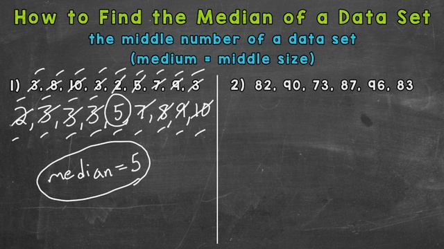 How to Find the Median | Math with Mr. J смотреть онлайн