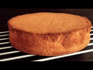 Классический шифоновый бисквит!✨