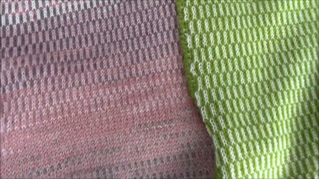 Разноцветные тонкие шарфы на вязальной машине. смотреть онлайн