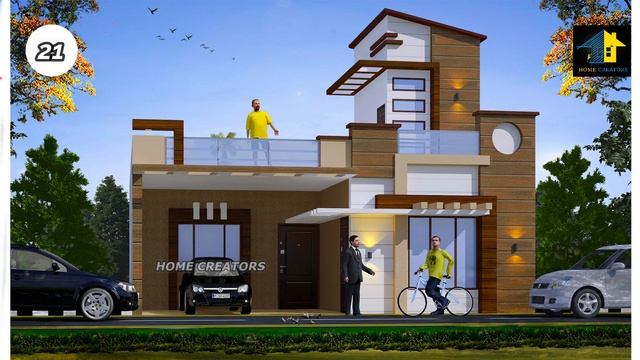 Fabulous 40 Small House Front Elevation Designs | Single Floor House Elevation Models смотреть онлайн
