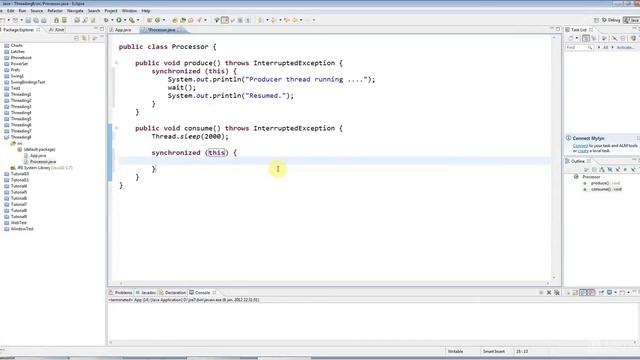 Java Multithreading Lecture 8: Wait and Notify смотреть онлайн