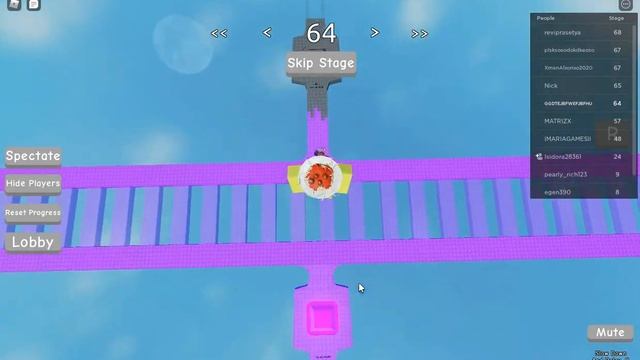 roblox TROLL Jump Per Difficulty Chart Obby Stage 64 смотреть онлайн