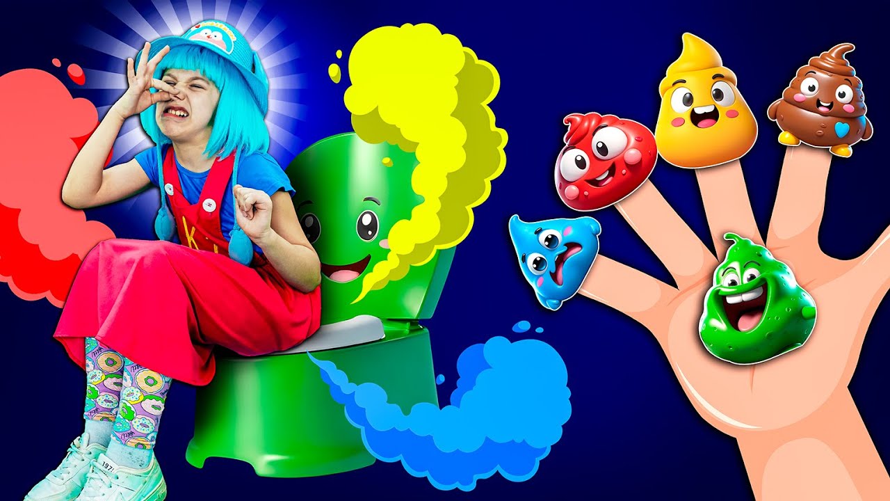 Colored Poo, цветная песня Poo | Детские рифмы и детские песни от Tutti Frutti смотреть онлайн