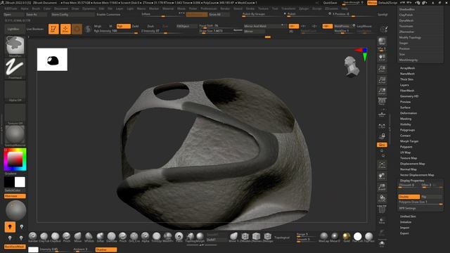 ZBRUSH RETOPOLOGY (Ver.#1)