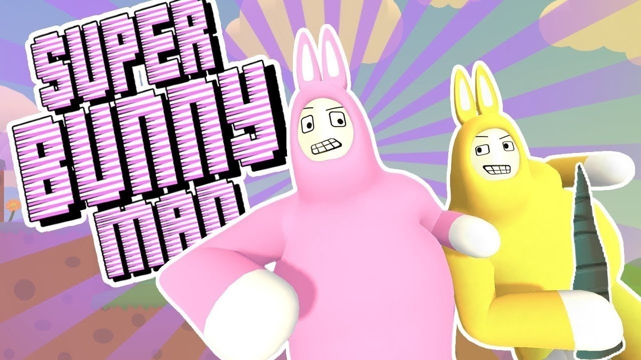 Что здесь происходит??? Super Bunny Man часть №1 смотреть онлайн