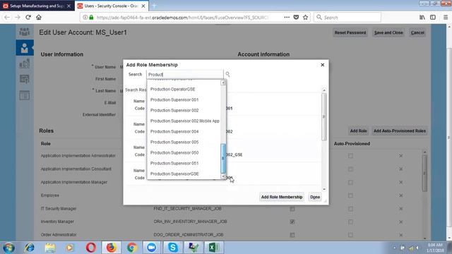 Oracle Fusion Cloud Manufacturing setups смотреть онлайн