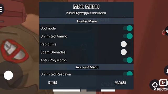 Hide online - MOD MENU APK смотреть онлайн