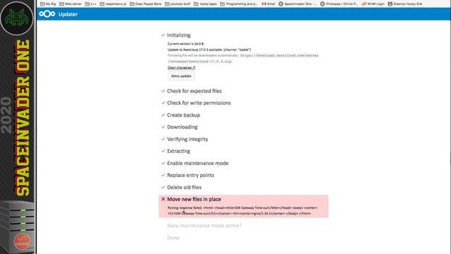 How to Upgrade Nextcloud when using Docker смотреть онлайн