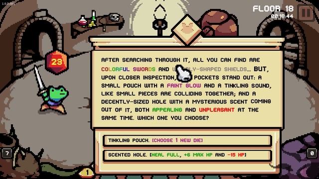 DECK-BUILDER ROGUELIKE WITH DICE! - DIE IN THE DUNGEON смотреть онлайн