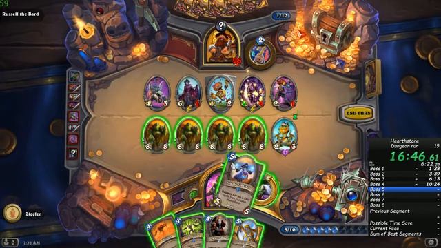 Hearthstone Dungeon Speedrun 33:19 (Giants+Mask of Mimicry) Warlock смотреть онлайн