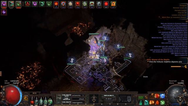 PoE - Harvest EP58 - Awakened Gems - WE Golems [3.11] смотреть онлайн