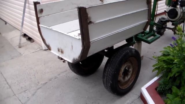 Адаптер-самосвал для мотоблока. Обзор и размеры смотреть онлайн