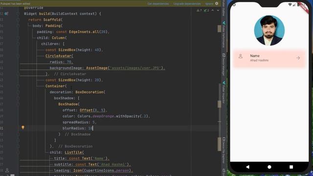 Profile Page Design with Flutter | Flutter UI Design | Speed Code смотреть онлайн
