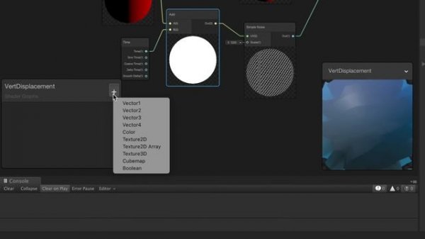 Making a Vertex Displacement Shader in Unity 2018.3! | Shader Graph