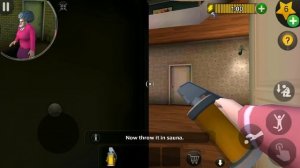 ПРОХОДИМ  УРОВЕНЬ С БАНЕЙ Scary Teacher 3D парилка уровень с сауной