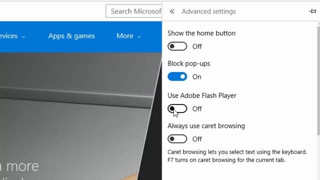 How to disable Flash Player in Microsoft Edge смотреть онлайн