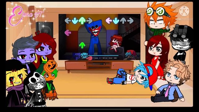 FNF React To Vs Huggy Wuggy (Demo)||FRIDAY NIGHT FUNKIN'||ElenaYT. смотреть онлайн