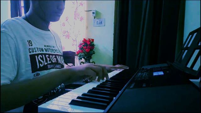 Tere hawale Piano cover on casio ctx 870 in смотреть онлайн