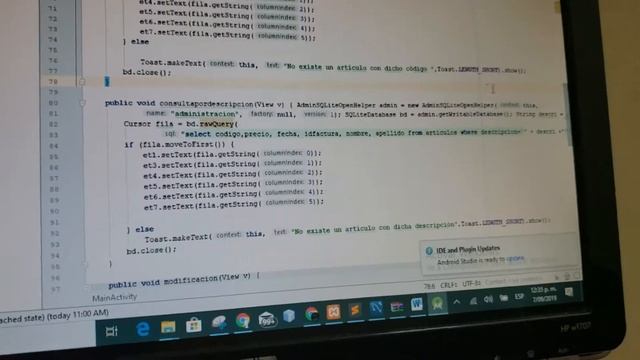 Laboratorio 2: SQLite (funciónamiento) смотреть онлайн