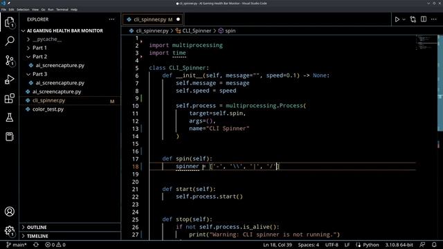 Easy loading and waiting spinner for Python terminal applciations смотреть онлайн