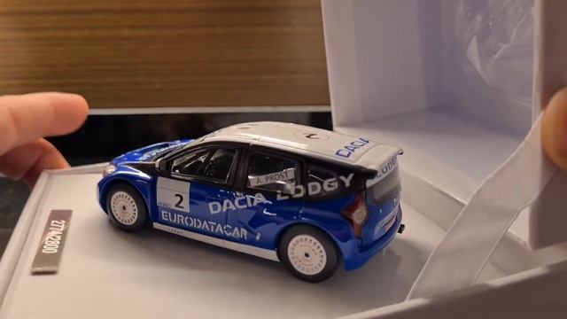 eligor 1/43 dacia lodgy race car limited edition winner andros trophy 2011/2012 alain prost diecast смотреть онлайн