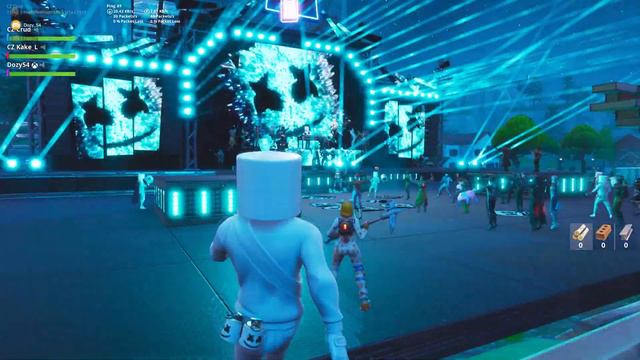 Концерт Marshmello в Fortnite!!! смотреть онлайн
