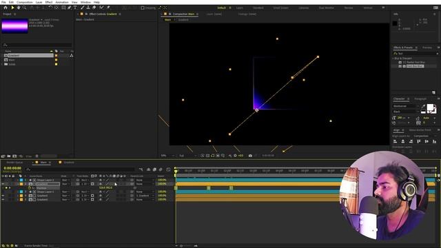 Colorful Gradient Text Reveal After Effects Tutorial - Apple Event M3 Animation смотреть онлайн
