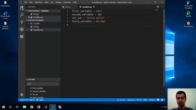 Python Basics - Part 3: Variables and Strings смотреть онлайн