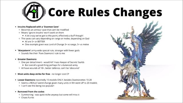 REACTING to New Chaos Daemons Leaks - 'Super' Invuln Saves? смотреть онлайн