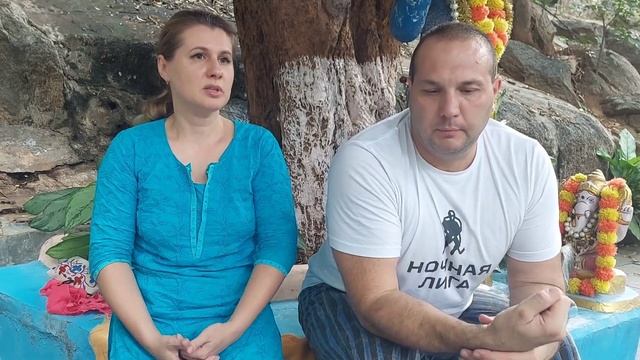34 Индия.Путтапарти.Наше интервью Оксане. Чудеса Сатья Саи Бабы. смотреть онлайн