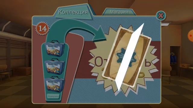 Fallout Shelter- открытие 40 ланчбоксов смотреть онлайн