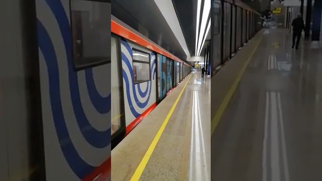 Электропоезд 81 775/776/777 Москва 2020 (дейна) на станции метро Печатники смотреть онлайн