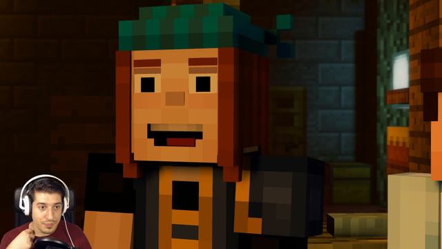 "PETRA NAM LAŽEEEEEE!!!"- MINECRAFT STORY MODE SEZONE 2 part 2. смотреть онлайн