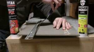 На что приклеить алюминиевый профиль к керамограниту? натяжной потолок своими руками