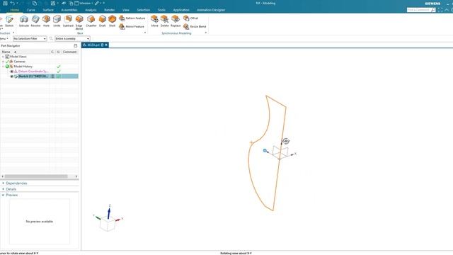 container driwing in Siemens NX//нарисовать кувшин//koza chizish смотреть онлайн