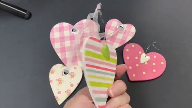 Сердечки декоративные смотреть онлайн